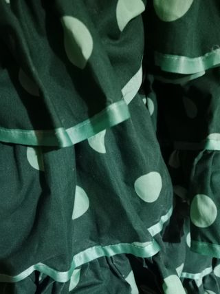 Vestido de gitana, traje de flamenca