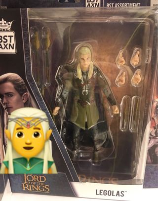 Legolas muñeco figura El señor de los anillos