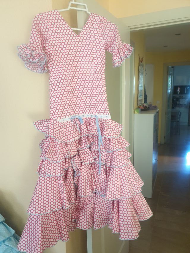 Traje flamenca talla 6