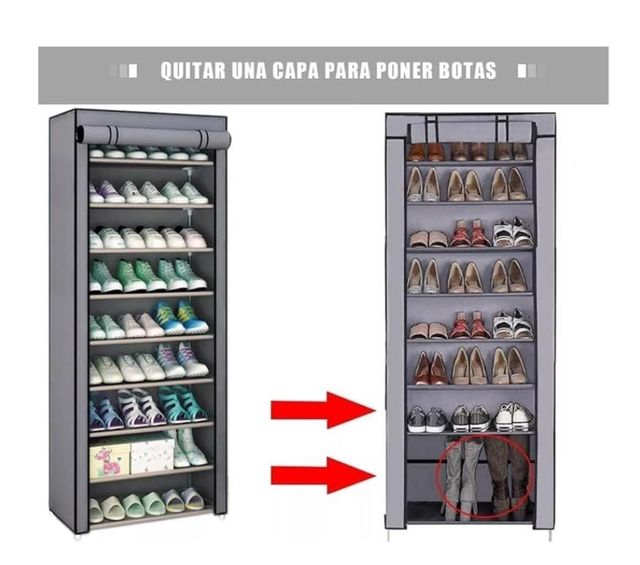 Zapatero con Cubierta