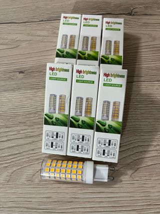 Lampadine G9, 6 pezzi, 9W 3000k A++