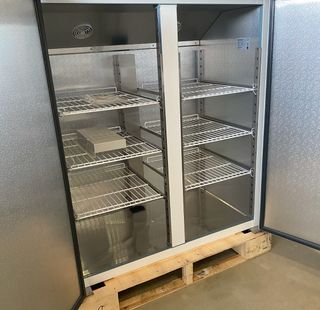 ✅ Armario Refrigerado 2 Puertas Blanco