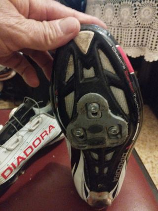 Scarpe bici corsa mis 44 prat nuove