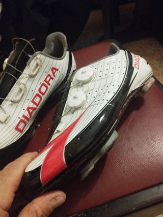 Scarpe bici corsa mis 44 prat nuove