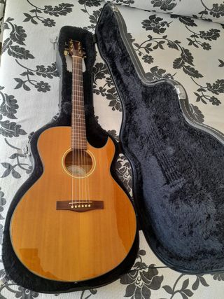 Guitarra electro acústica Fender Gdc 200