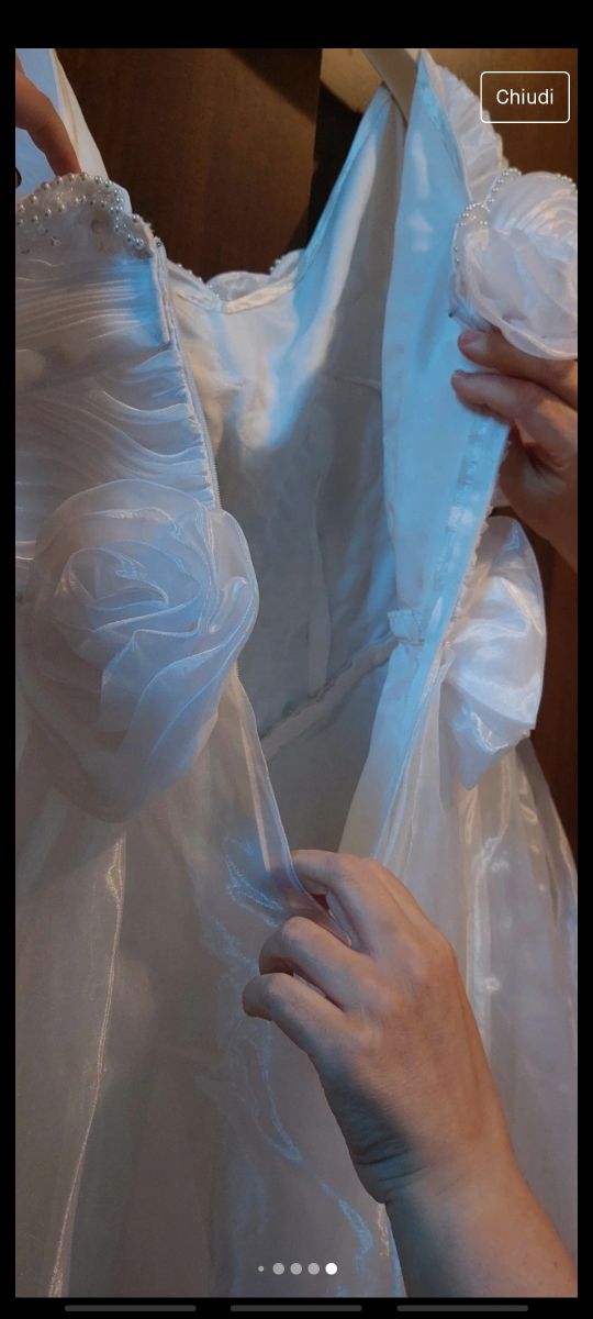 Abito da sposa tg 44/46