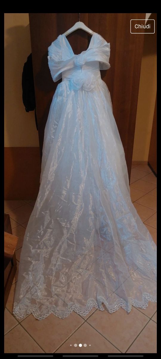 Abito da sposa tg 44/46