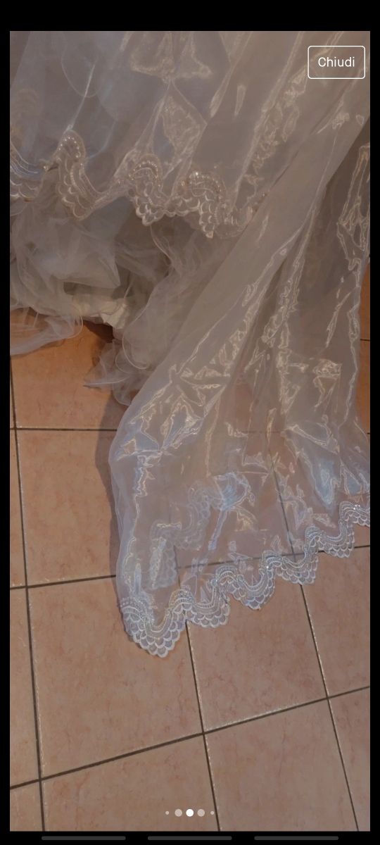 Abito da sposa tg 44/46
