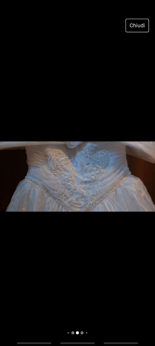 Abito da sposa tg 44/46