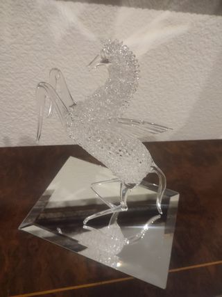 Caballo de cristal antiguo