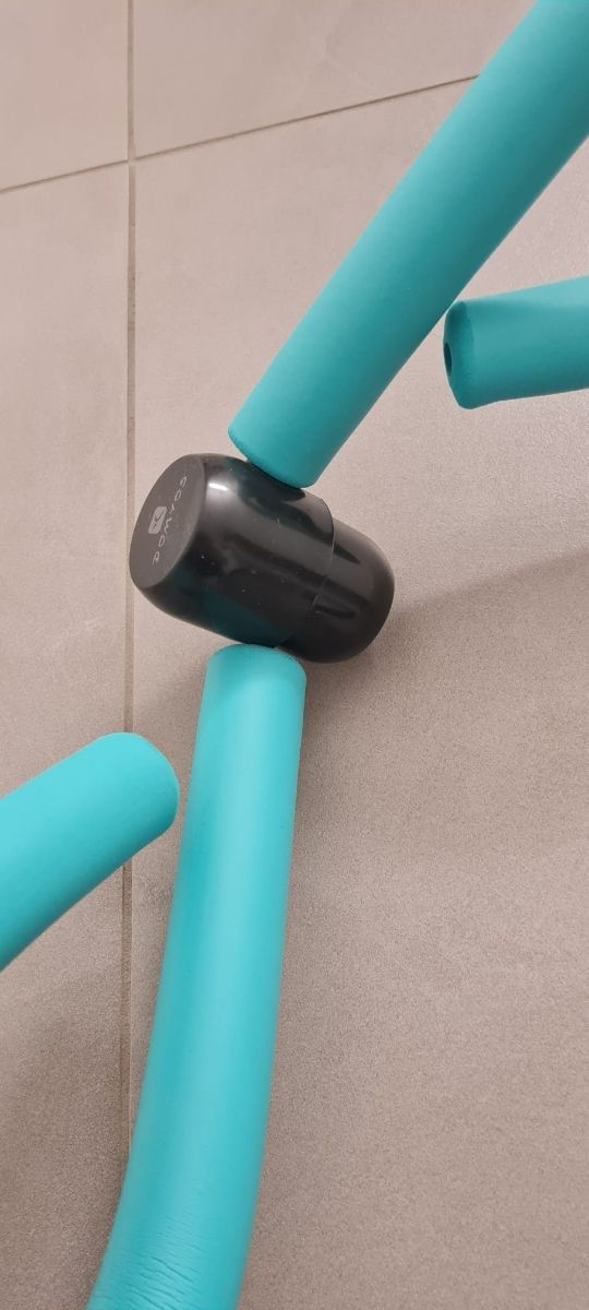 Attrezzo Body power azzurro