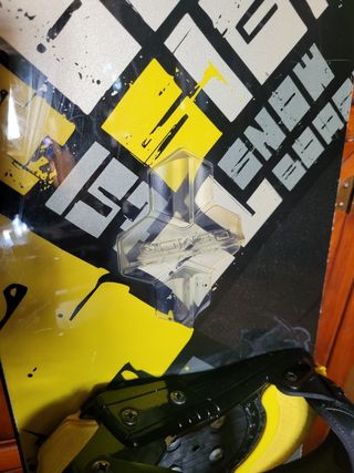 Tabla show, fijaciones y funda