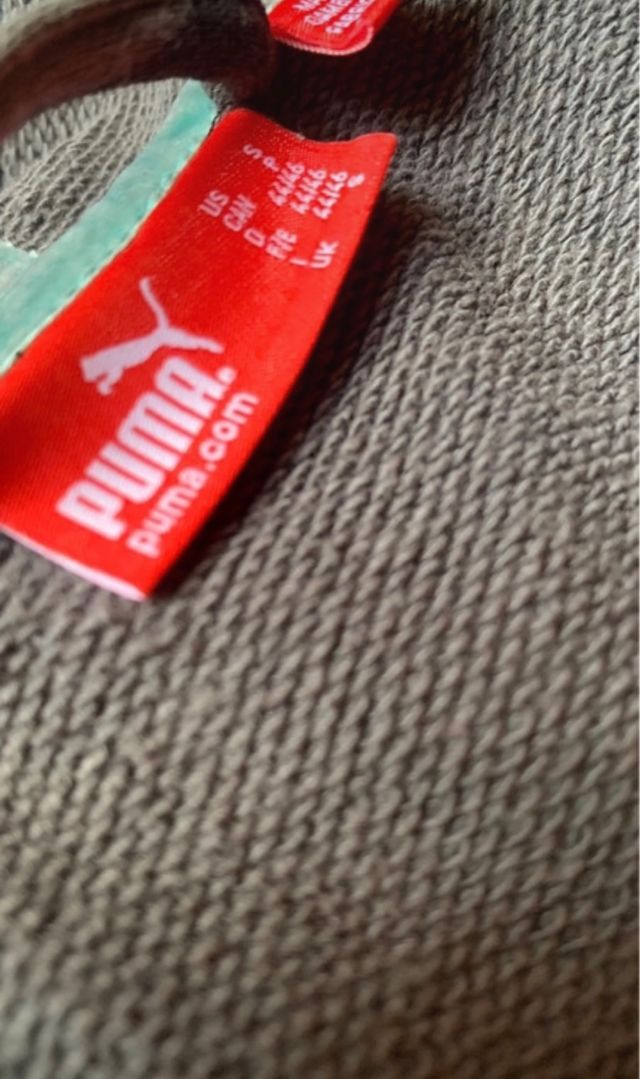 Felpa con zip PUMA unisex taglia S camouflage