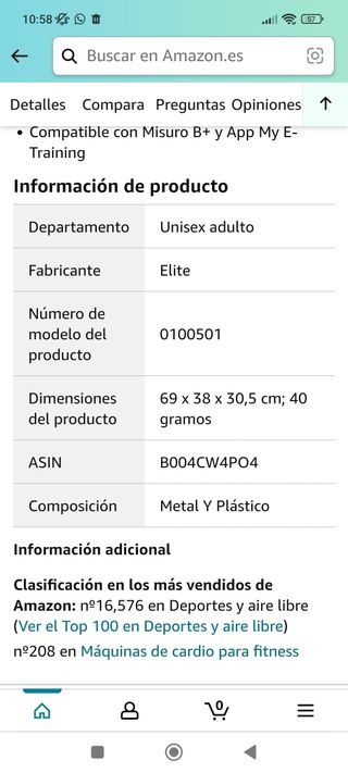 Rodillo de bicicleta