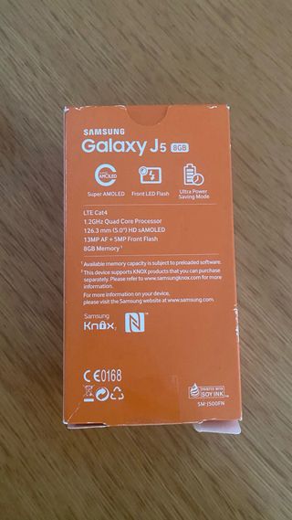 Samsung j5 8gb