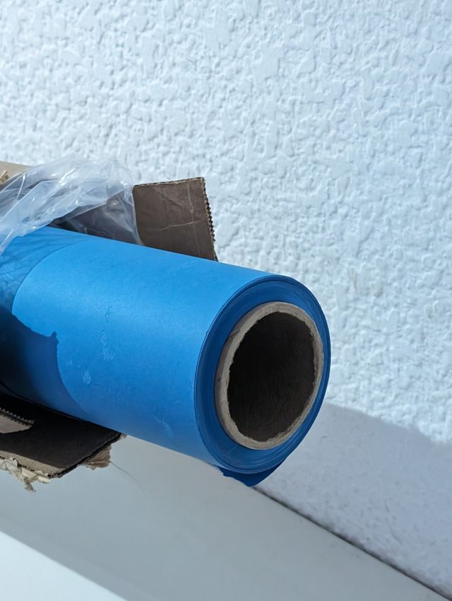 Fondo de estudio para fotografía de color Azul 