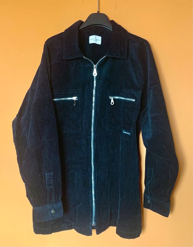 Trussardi Junior shirt jacket black tg.44 unisex