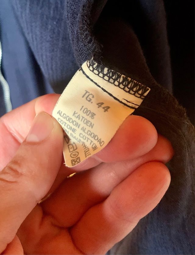 Trussardi Junior shirt jacket black tg.44 unisex