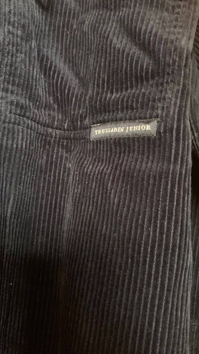 Trussardi Junior shirt jacket black tg.44 unisex