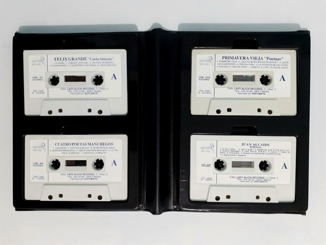 Cassetes RECITALES DE POESÍA. Ciudad Real, 1994