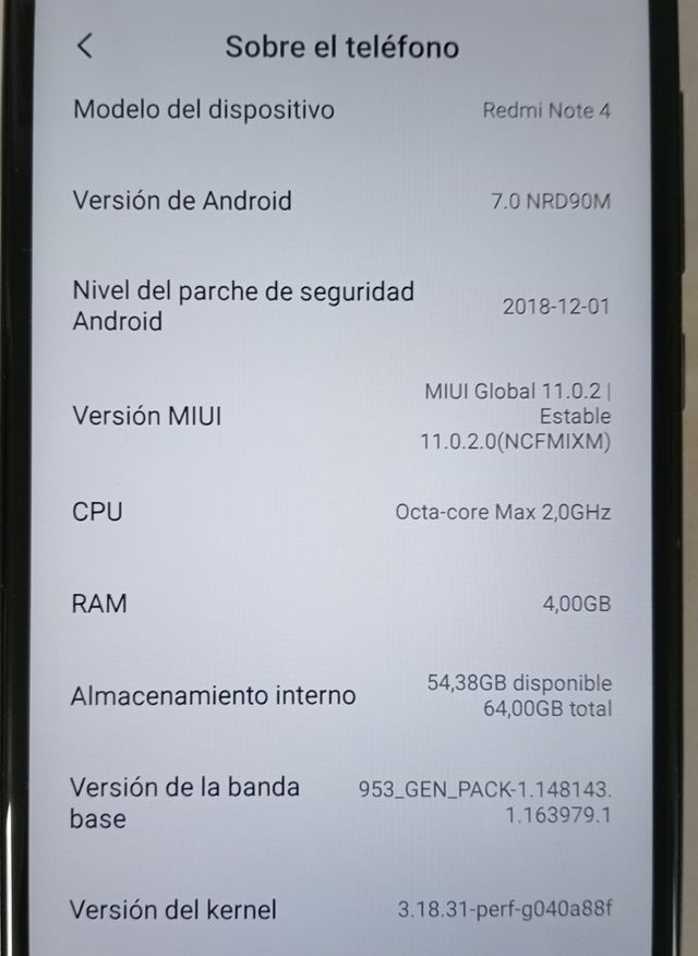 Xiaomi Redmi Note 4