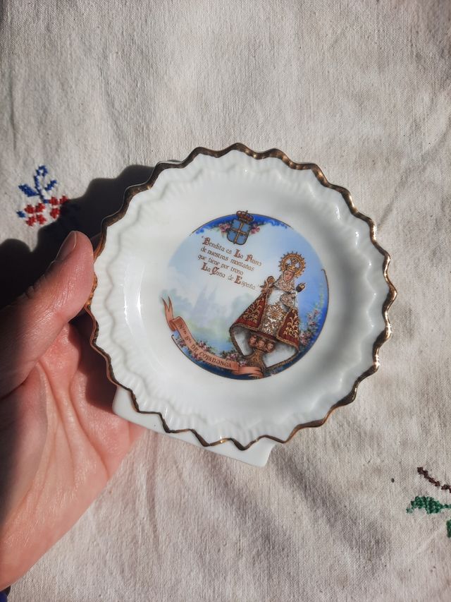 Platito decorativo de Covadonga