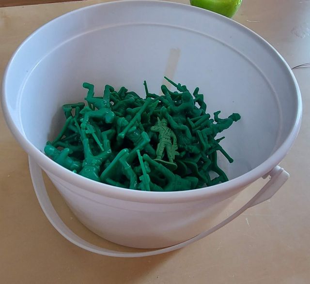 Piccoli soldati verdi.