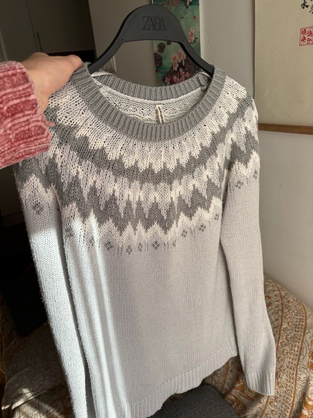 Jersey de lana sintética Stradivarius