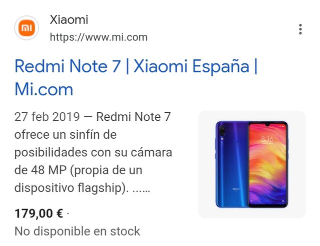 Xiaomi redmi note 7