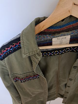Sobrecamisa verde militar 