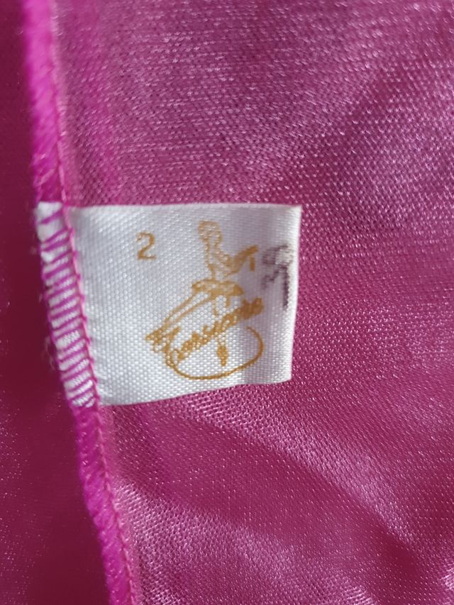 Gonnellina a 2 veli fucsia