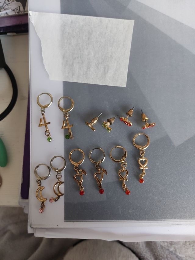 pendientes de sailor moon