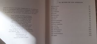 El mundo de los animales. Libro