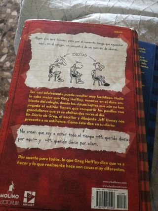libros El diario de Greg