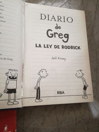libros El diario de Greg