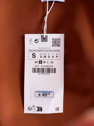 NUEVO!! Abrigo Efecto Ante (Firma Zara Woman)