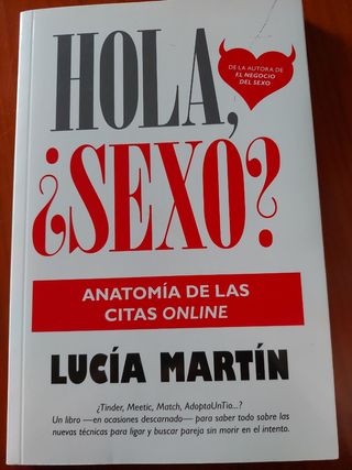 Libro: Hola, ¿sexo? Anatomía de las citas online