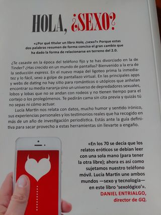 Libro: Hola, ¿sexo? Anatomía de las citas online