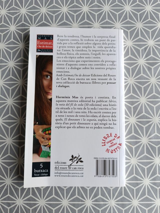 Libro Estimat t' he de deixar