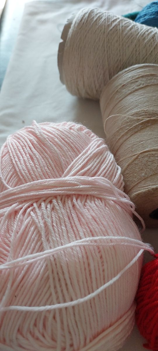 Lote hilos y lanas manualidades costura