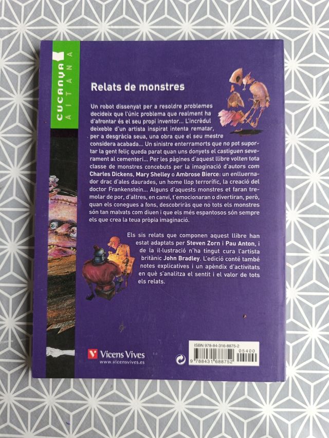 Libro Relats de monstres