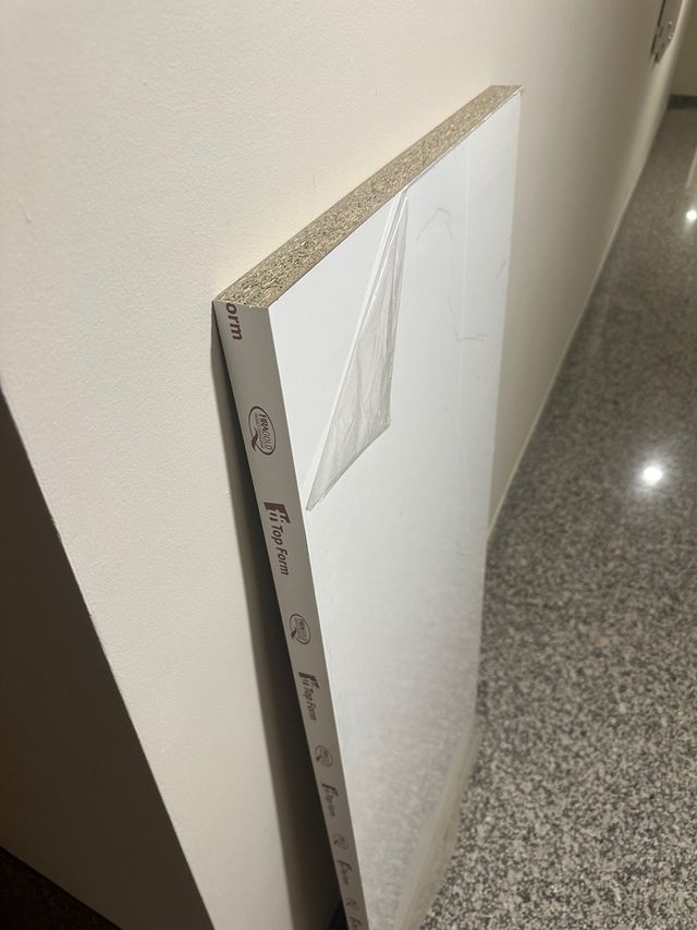 Encimera cocina blanco (aglomerado)