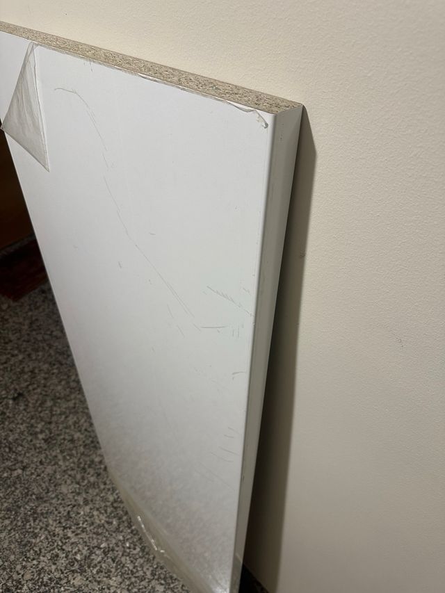 Encimera cocina blanco (aglomerado)