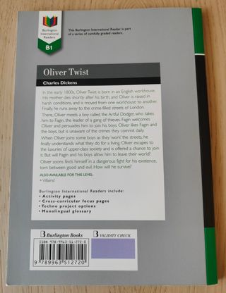 Oliver Twist. Burlington. En inglés 