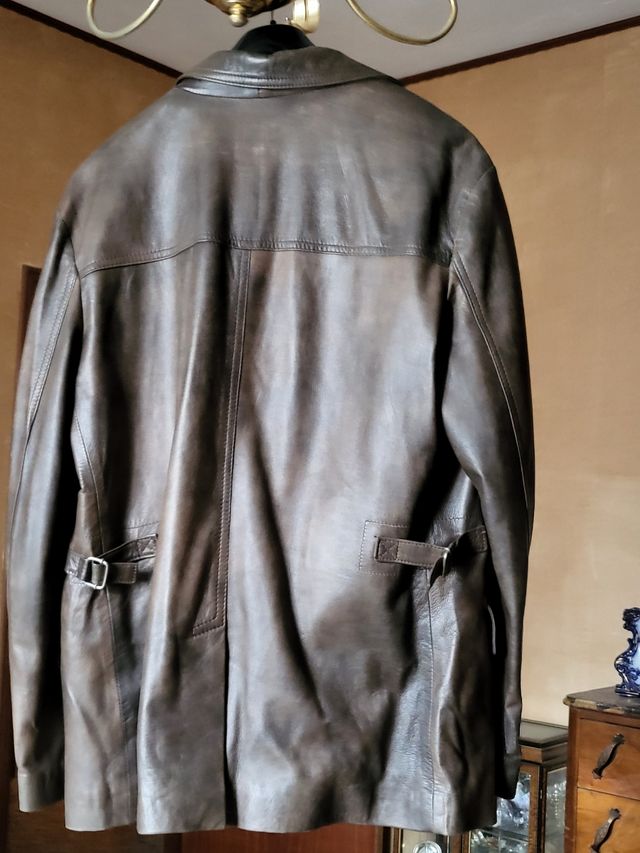 Giacca in pelle da uomo