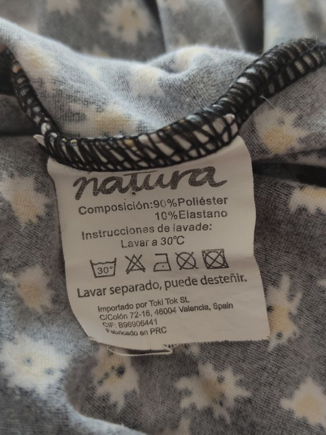 T-L. Vestido Natura margaritas