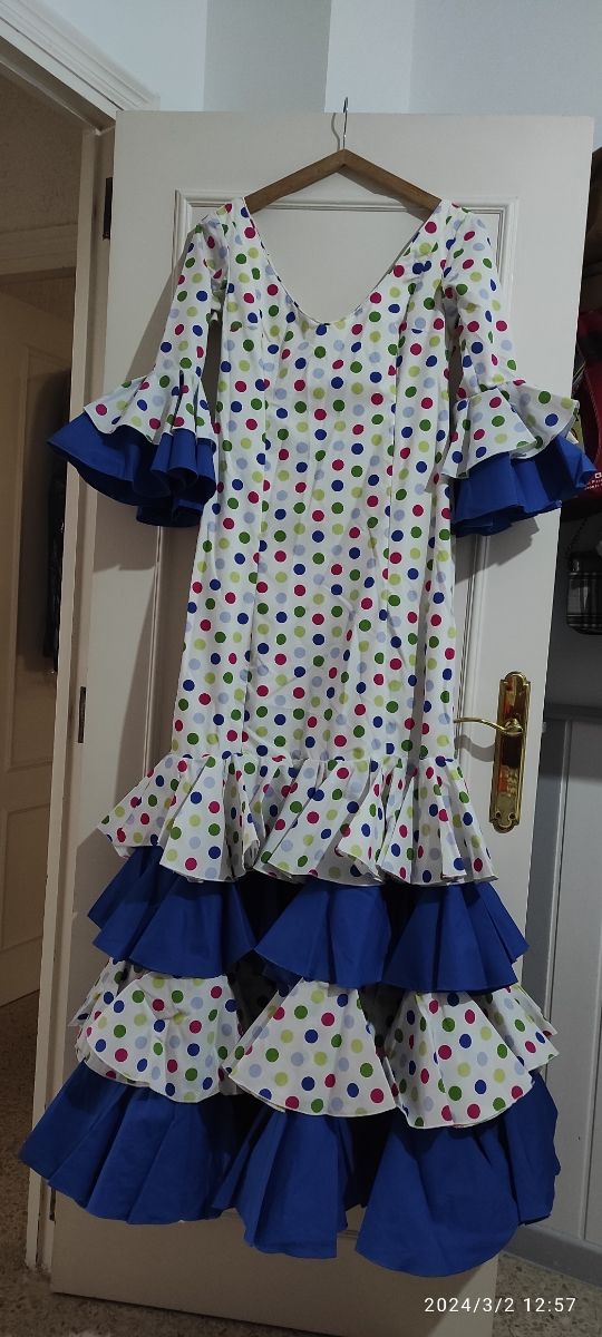 Traje Flamenca, echo a medidas.