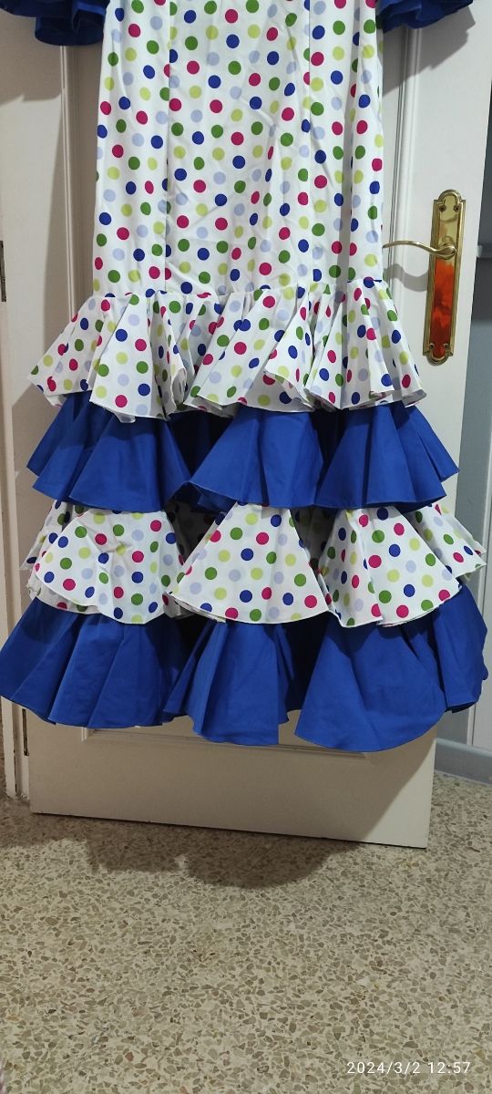 Traje Flamenca, echo a medidas.