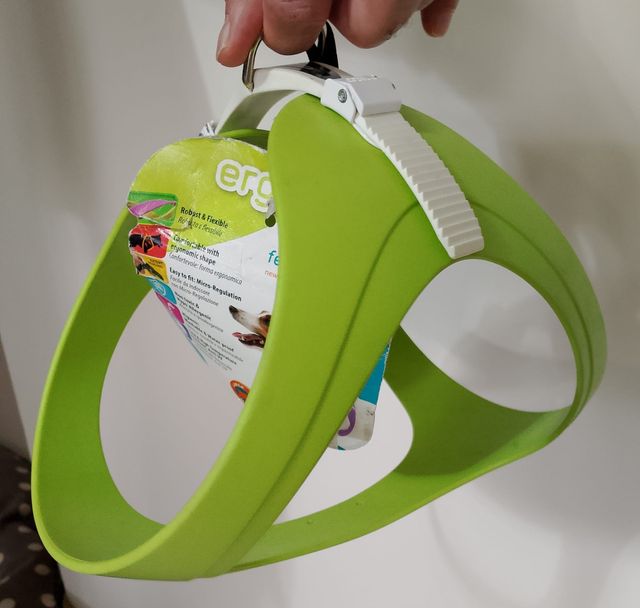 Pettorina cane verde Ferplast, M