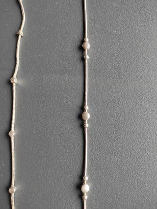 Pulseras de plata